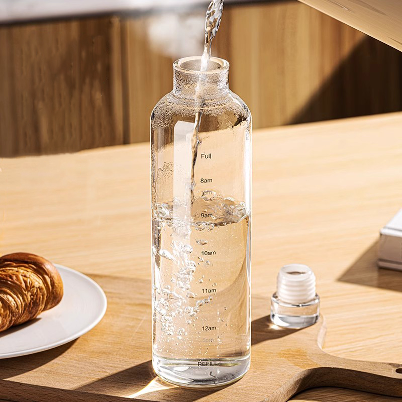 Butelka sportowa na wodę ze sz – Outdoor Sport Glass Water Bottle recenzja i cena